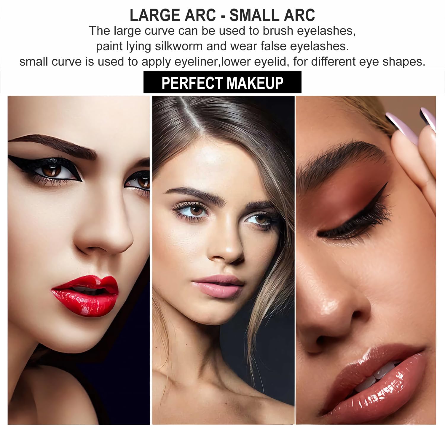 SUMEITANG Eyeshadow Aid Stencil supports even blending and color payoff