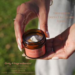 Sumerian Skin organic ingredients panel highlights natural and grass-fed beef tallow benefits