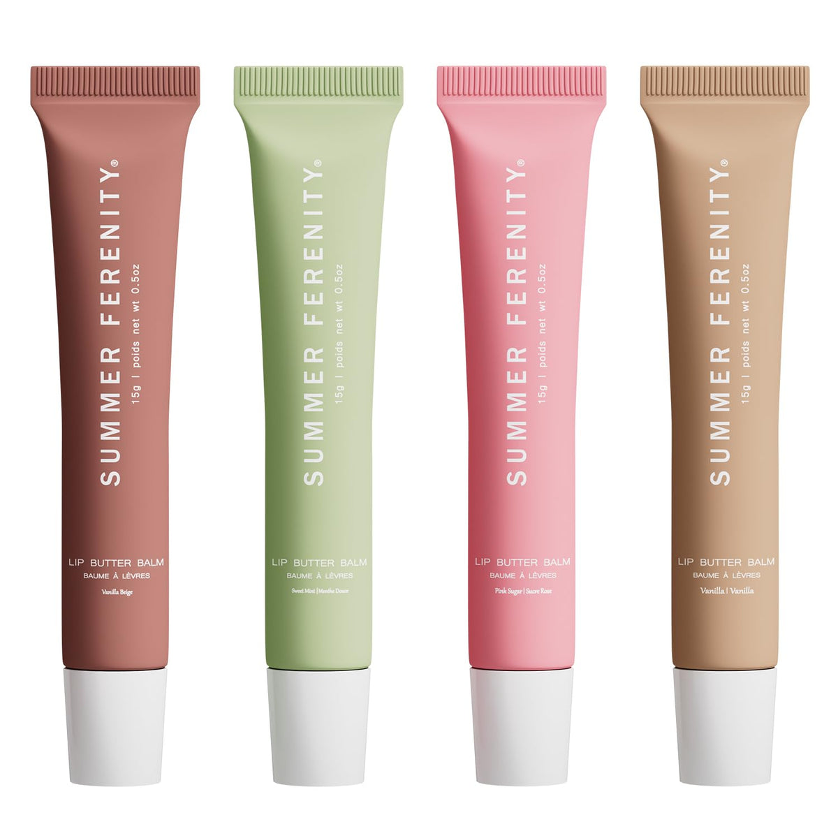 Summer Ferenity lip butter balm compact showing on-the-go hydration.