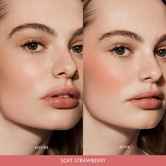 Summer Fridays Blush Butter Balm softens lips with a natural tint.