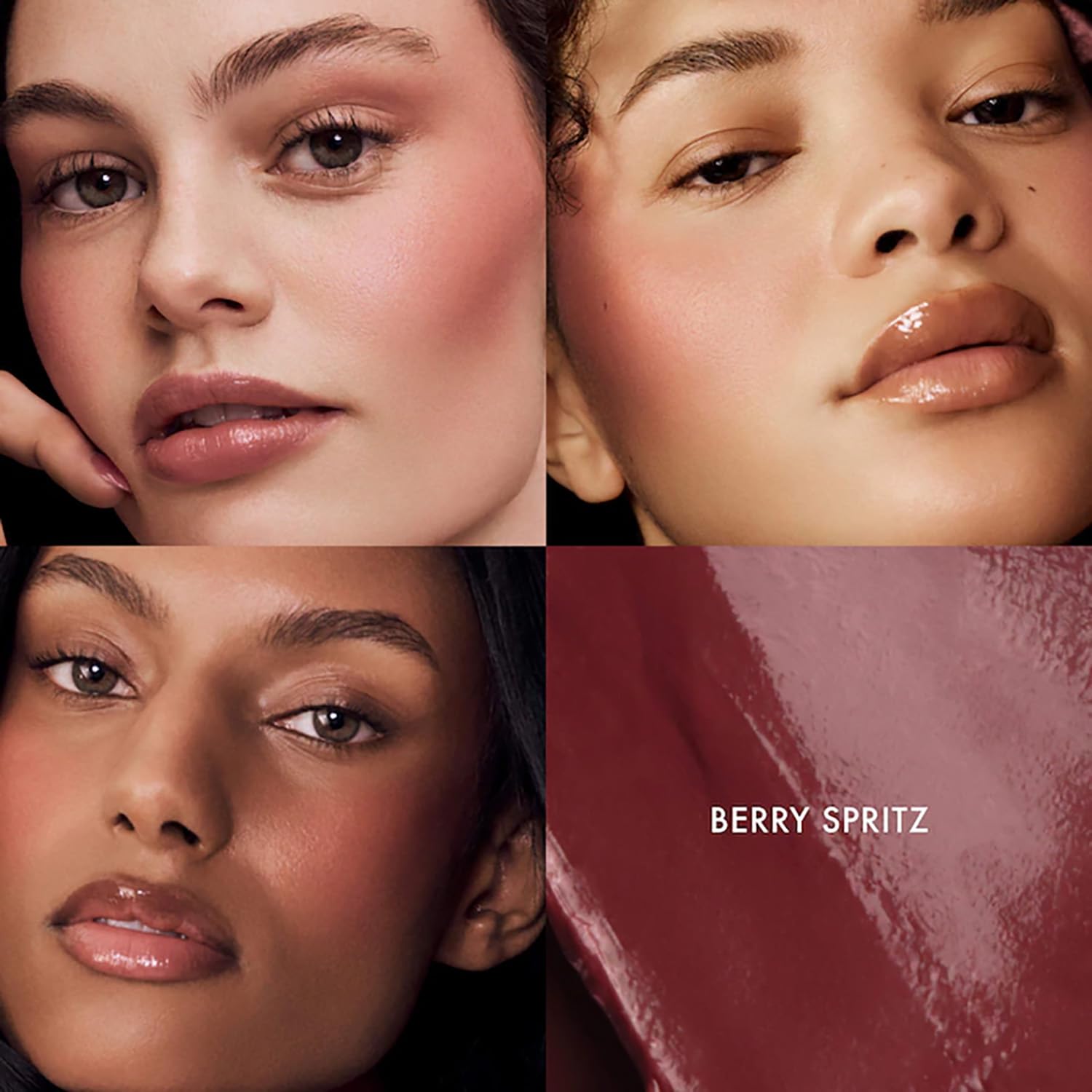Summer Fridays Blush Butter Balm Berry Spritz lip tint ready to elevate lips with subtle color.