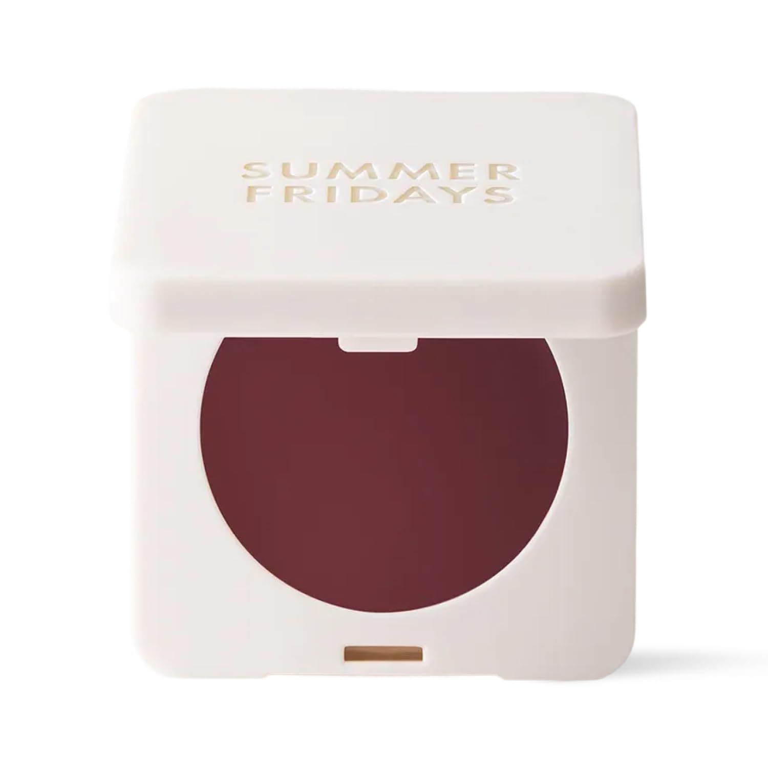 Summer Fridays Blush Butter Balm Berry Spritz packaging close-up for on-the-go hydration and color.