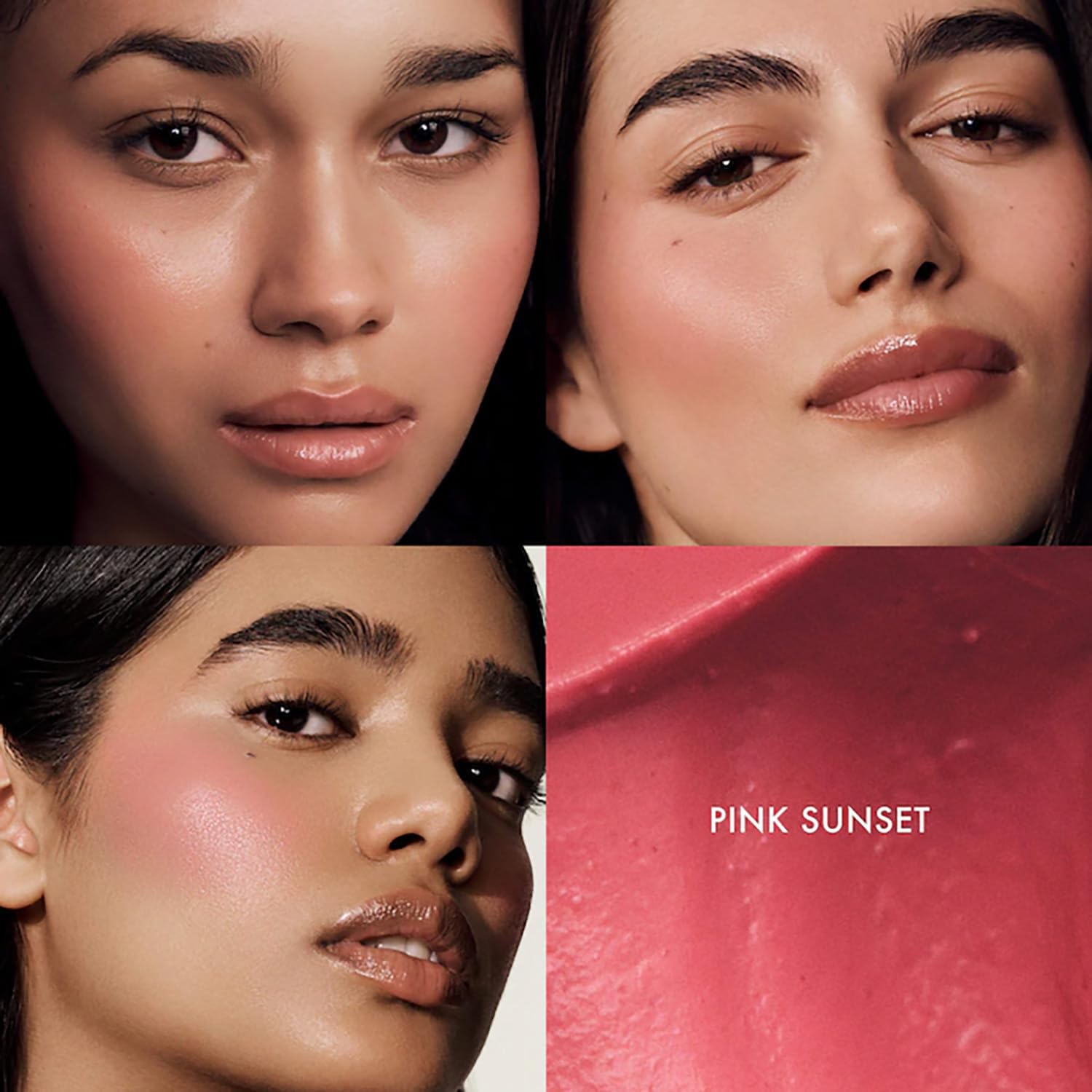 Summer Fridays Blush Butter Balm lip swatch reveals hydrating tint.