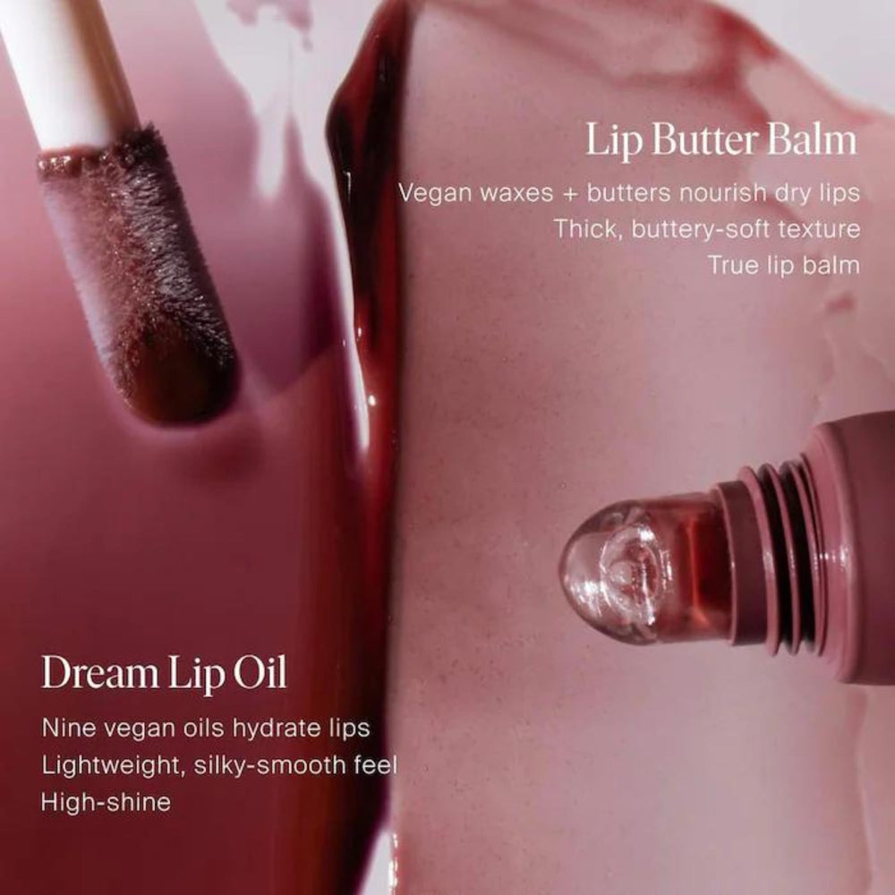 Summer Fridays Dream Lip Oil delivers lasting shine and soft moisture.
