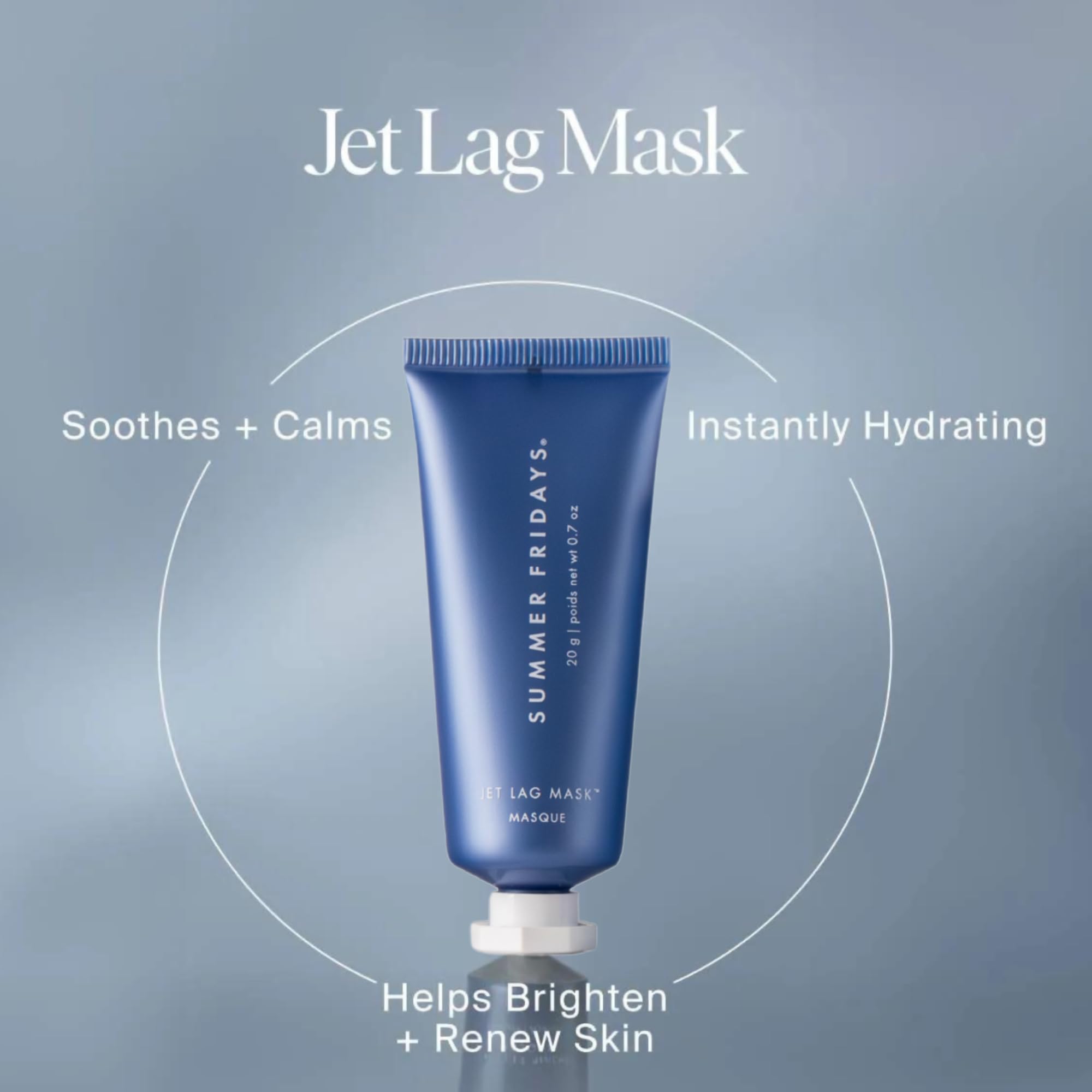 Summer Fridays Jet Lag Hydration Mist cools and refreshes parched skin.