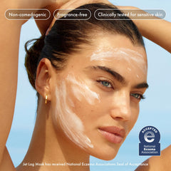 Summer Fridays Jet Lag Mask Mini overnight use promises continued moisture while you sleep