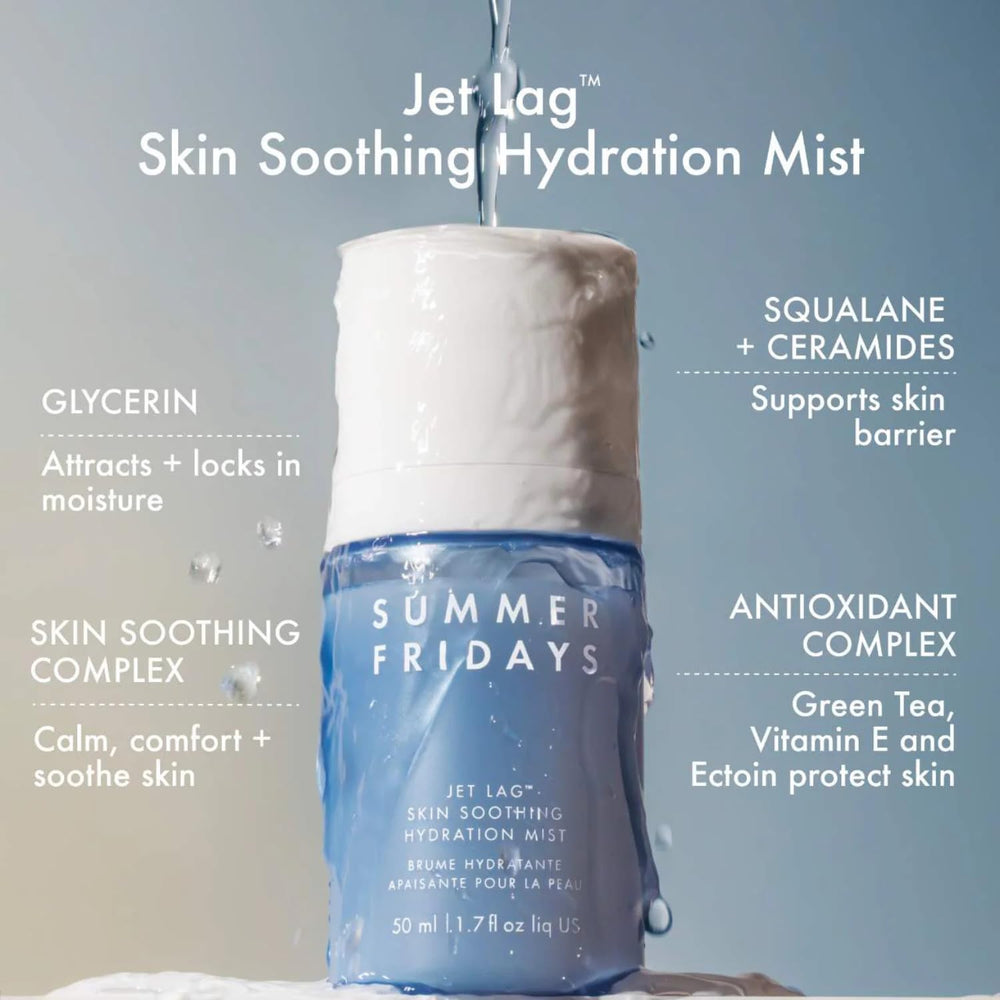 Summer Fridays Jet Lag Serum close-up highlights silky texture and hydration.