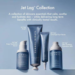 Summer Fridays Jet Lag Mist integrated into a morning routine for radiant skin.