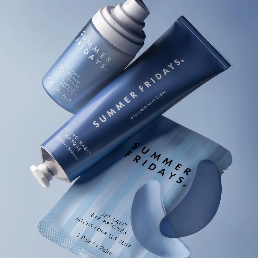 Summer Fridays Jet Lag Under Eye Patches show brighter under-eye skin after one use.