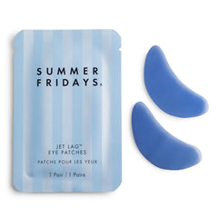 Summer Fridays Jet Lag Under Eye Patches hydrate and depuff the delicate under-eye area.