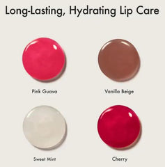 Summer Fridays Sweet Mint clear balm swatch highlighting refreshing finish.