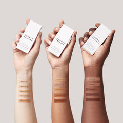 Summer Fridays Sheer Skin Tint blended on moisturized skin for seamless daytime wear.