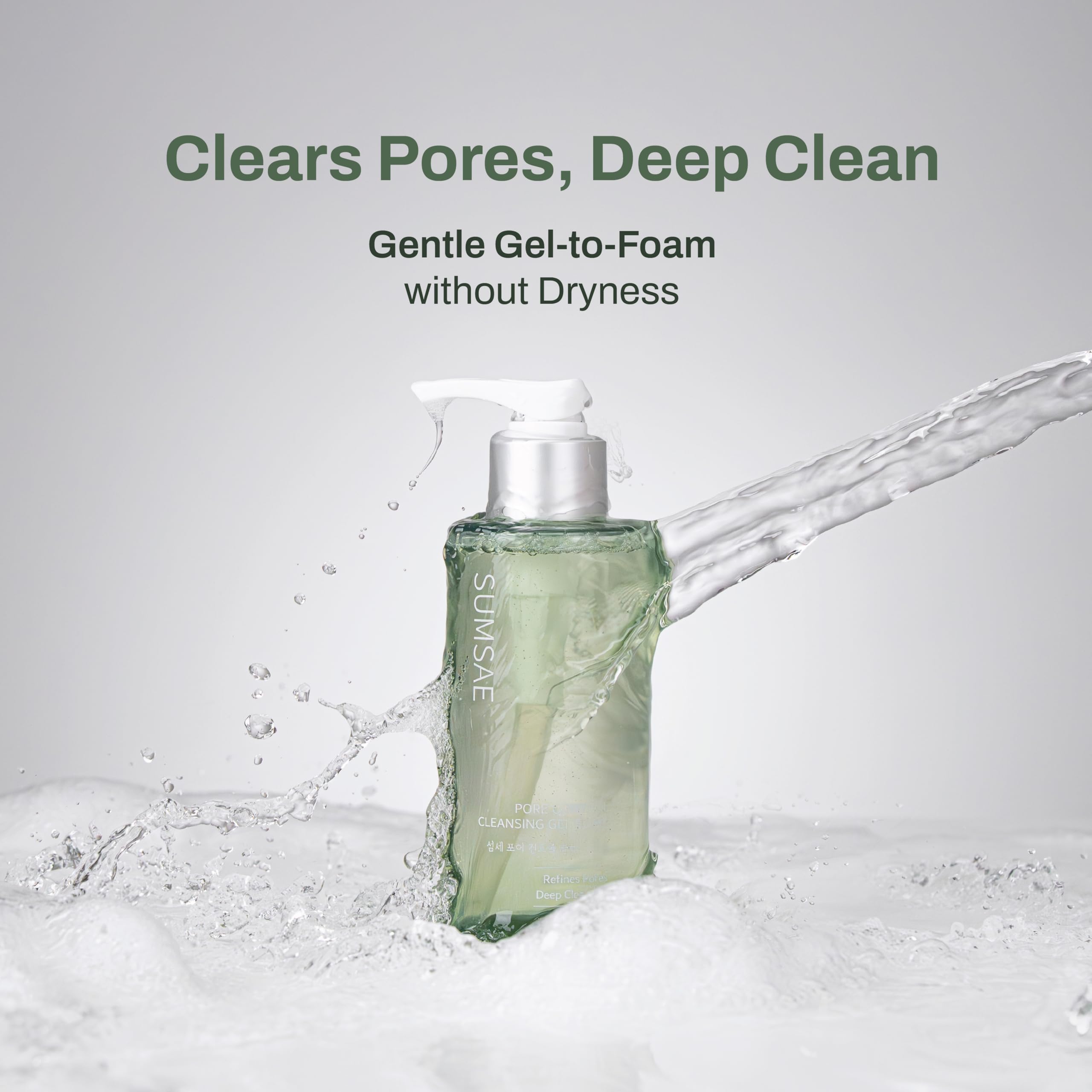 SUMSAE Pore Control bottle placed for daily oil balance routine.