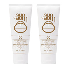 Sun Bum Mineral SPF 50 2-pack front view, ready for beach days.