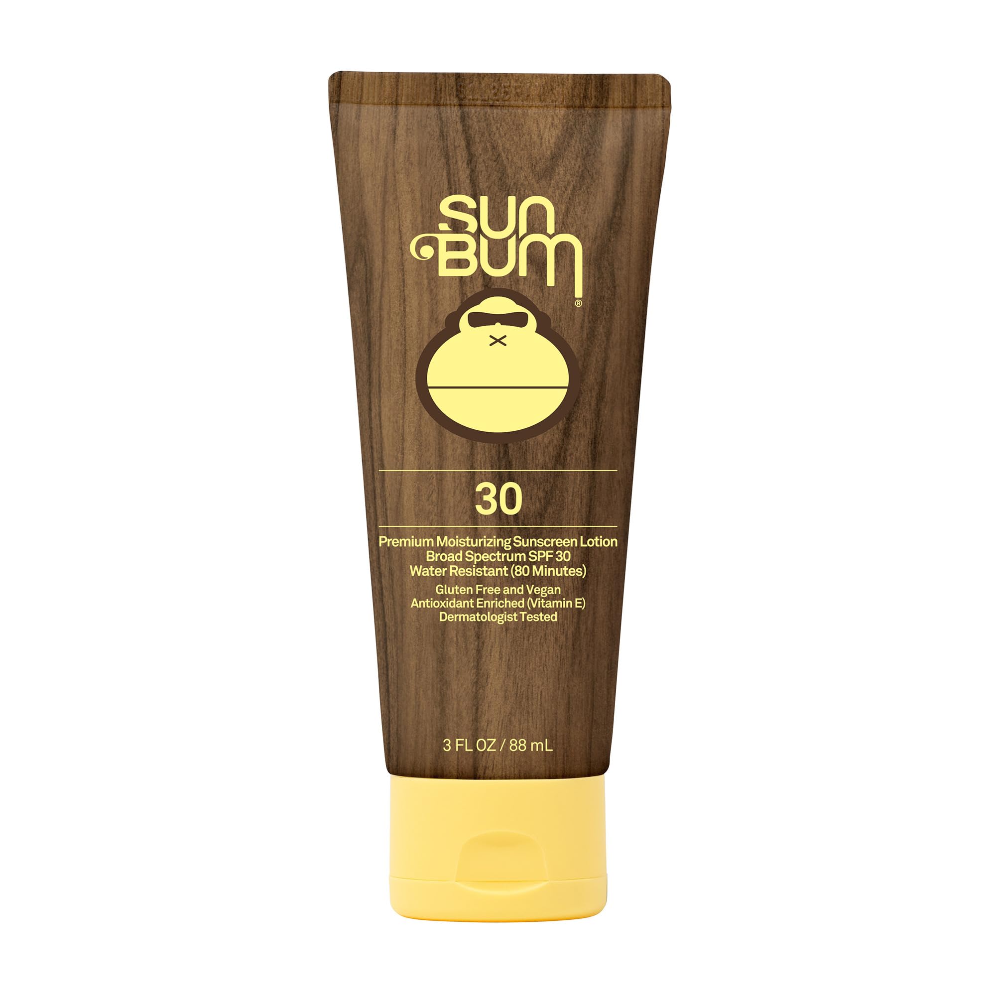 Sun Bum Original SPF 30 sunscreen lotion bottle shown for daily protection.