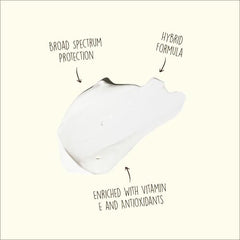 Sun Bum Original sunscreen Clear Zinc spread on face demonstrates easy application