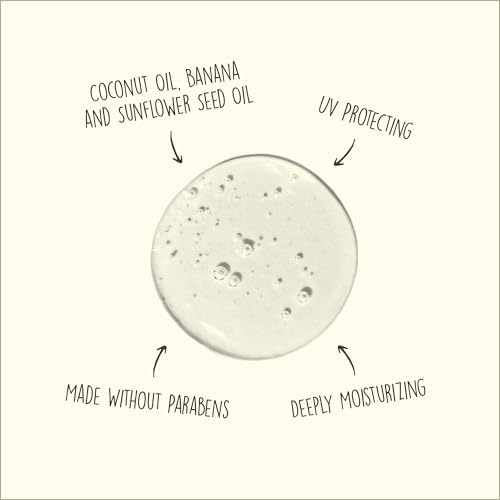 Sun Bum Revitalizing Conditioner bottle for moisturized, shiny strands.
