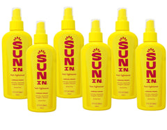 Sun-In Lemon bottle mist for even sun-activated lightening and soft, manageable hair.