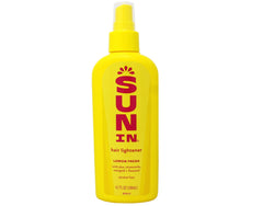 Sun-In Lemon spray nozzle provides precise application for gradual hair brightening.