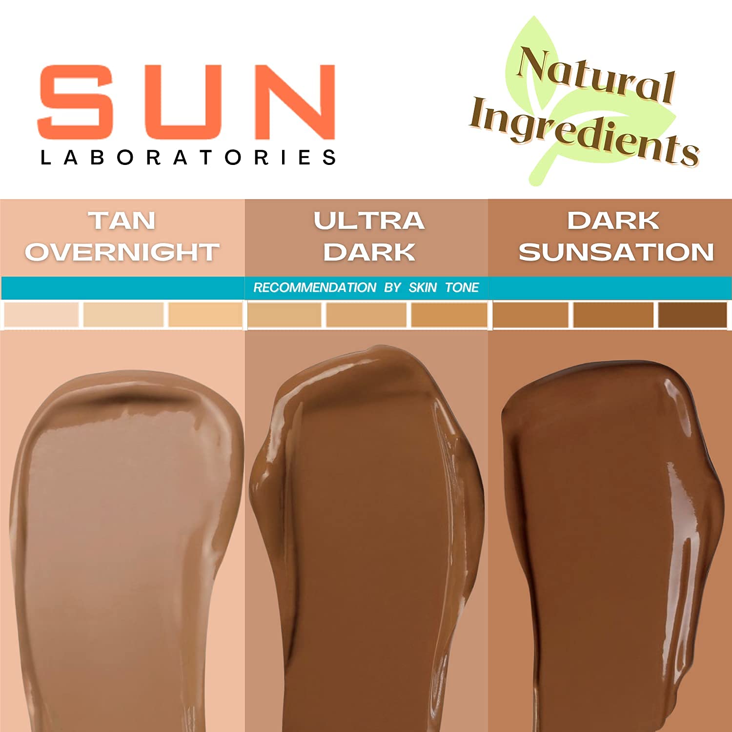 Sun Laboratories Dark Sunsation delivers long-lasting bronze glow on skin.