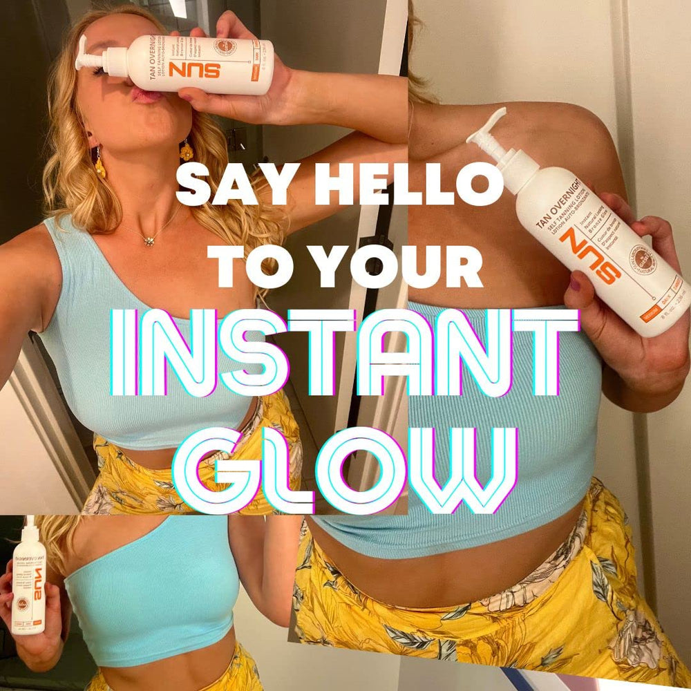 Sun Laboratories by Giesee odorless self-tanner designed for comfortable daily use.
