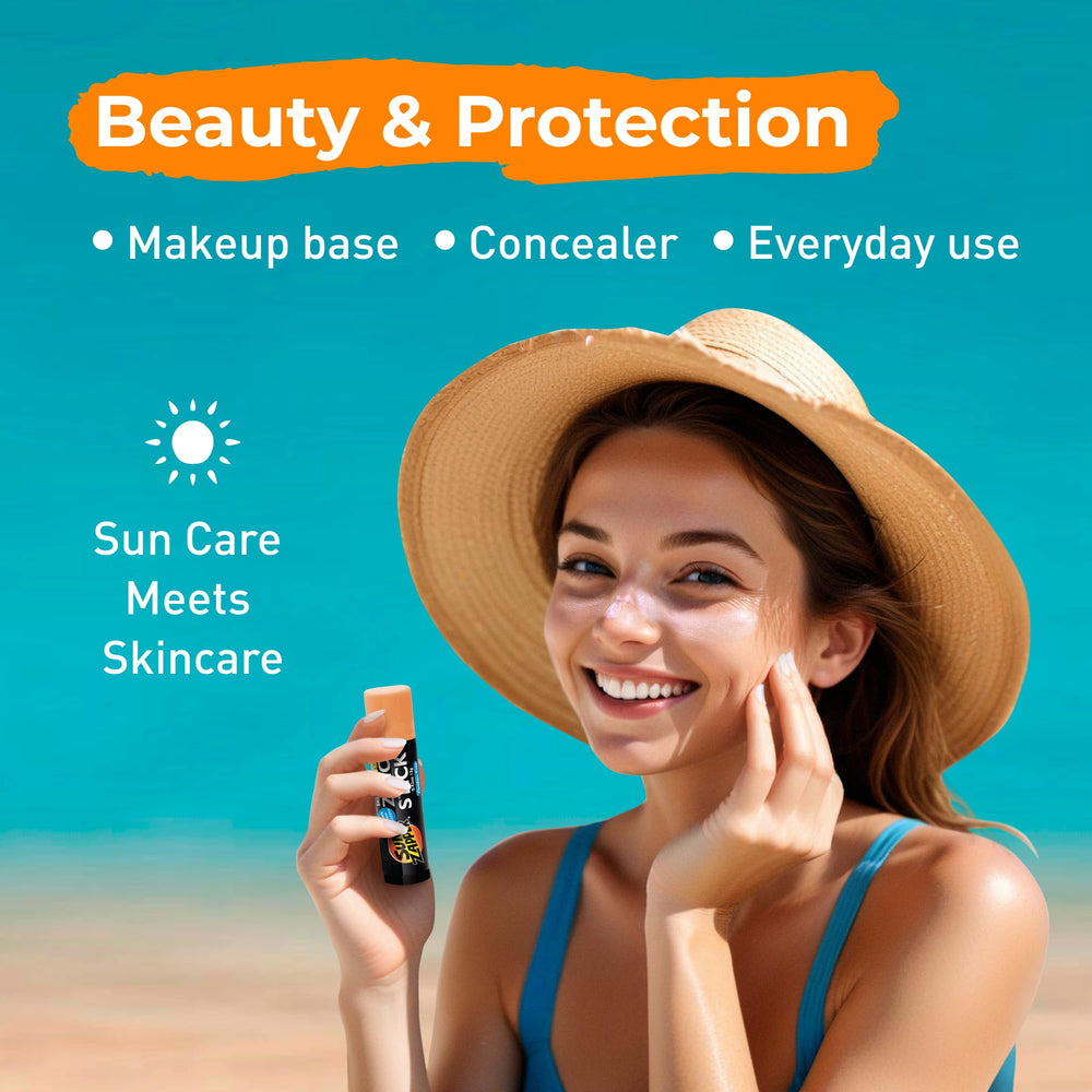 Sun Zapper kid-friendly design in a compact, easy-to-use stick