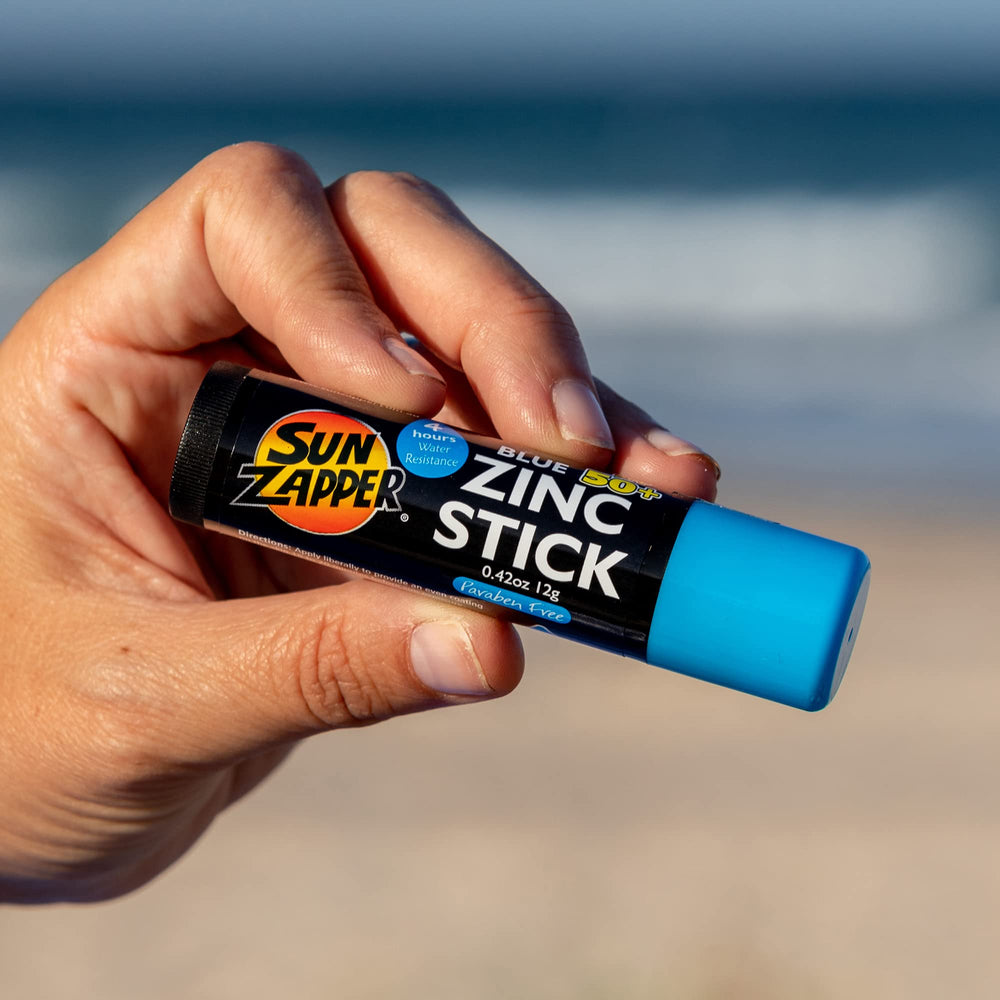 Sun Zapper kids-friendly zinc stick safe for children over six months.