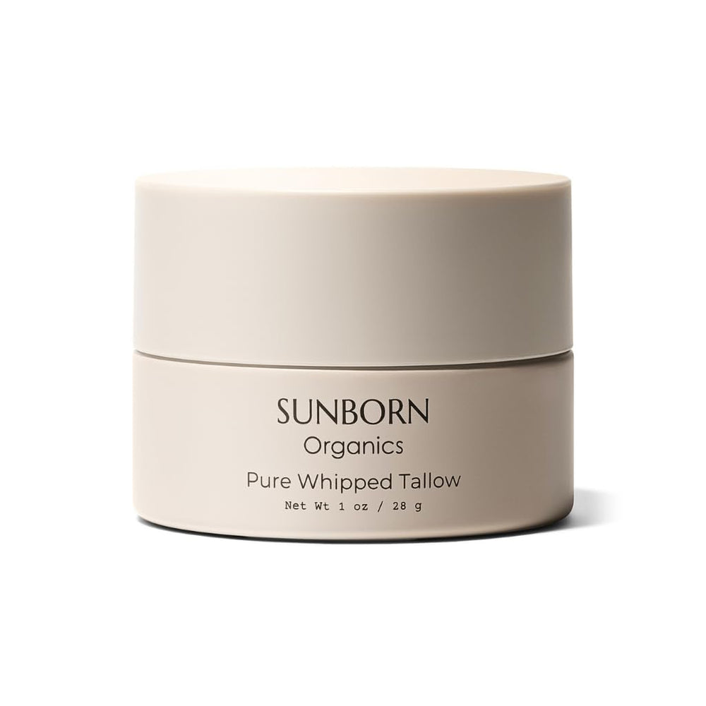 Sunborn Organics product study with hands shows long-lasting hydration and natural glow.
