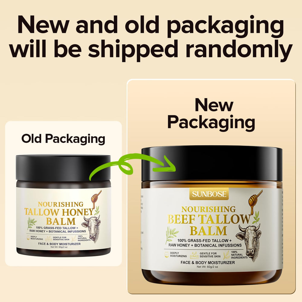 Sunbose Balm on facial area shows soothing texture for night routine