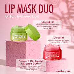 Cooling mint sensation in Sundae Glow lip care for refreshing feel