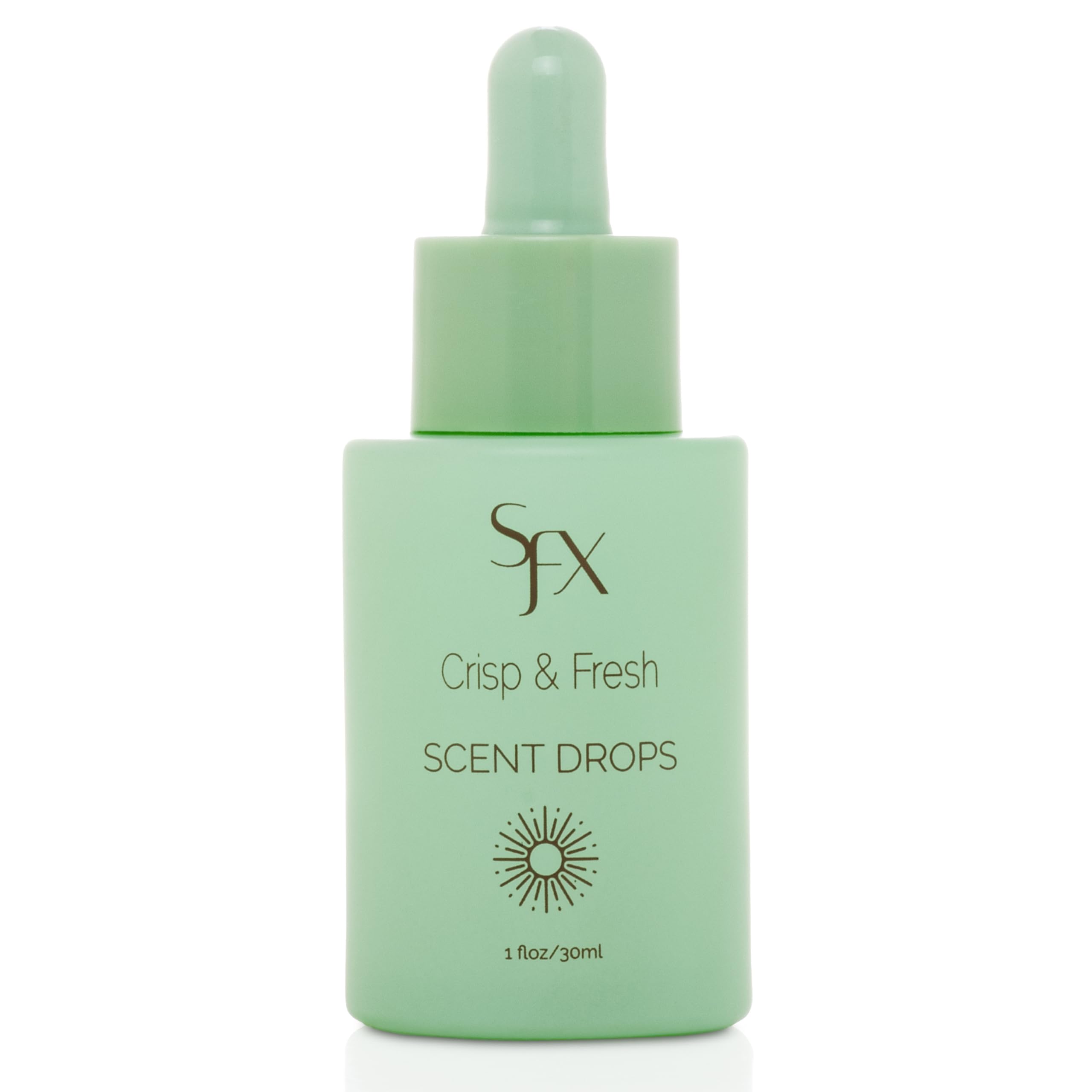 SunFX Scent Drops bottle pour for a refreshing tanning aroma.