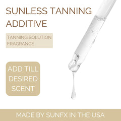 SunFX Scent Drops mixing scents to create a personalized fragrance blend.
