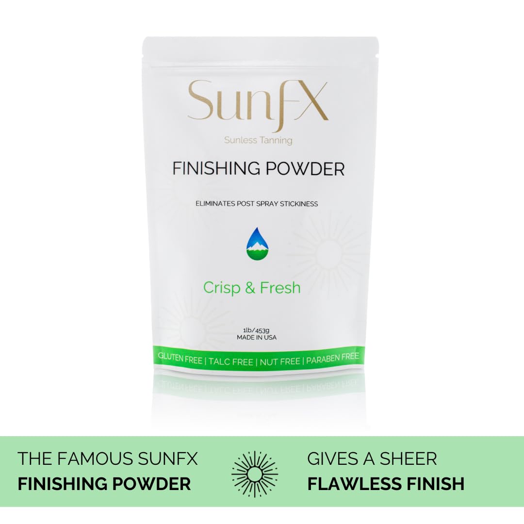 SunFX translucent bronzing helps set the tan for a natural glow.