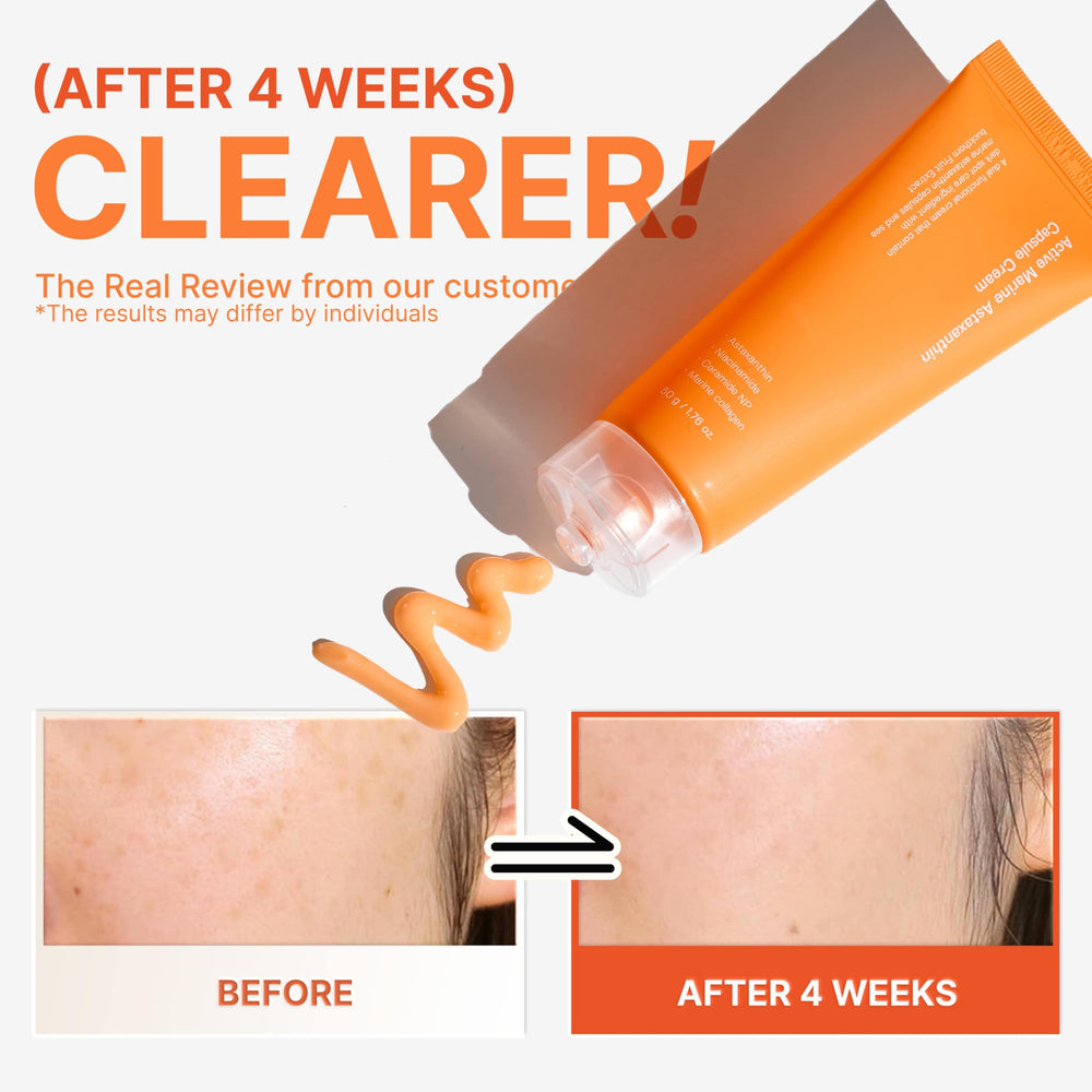Sungboon Editor Active Marine Astaxanthin Cream applying hand demonstrates gentle touch