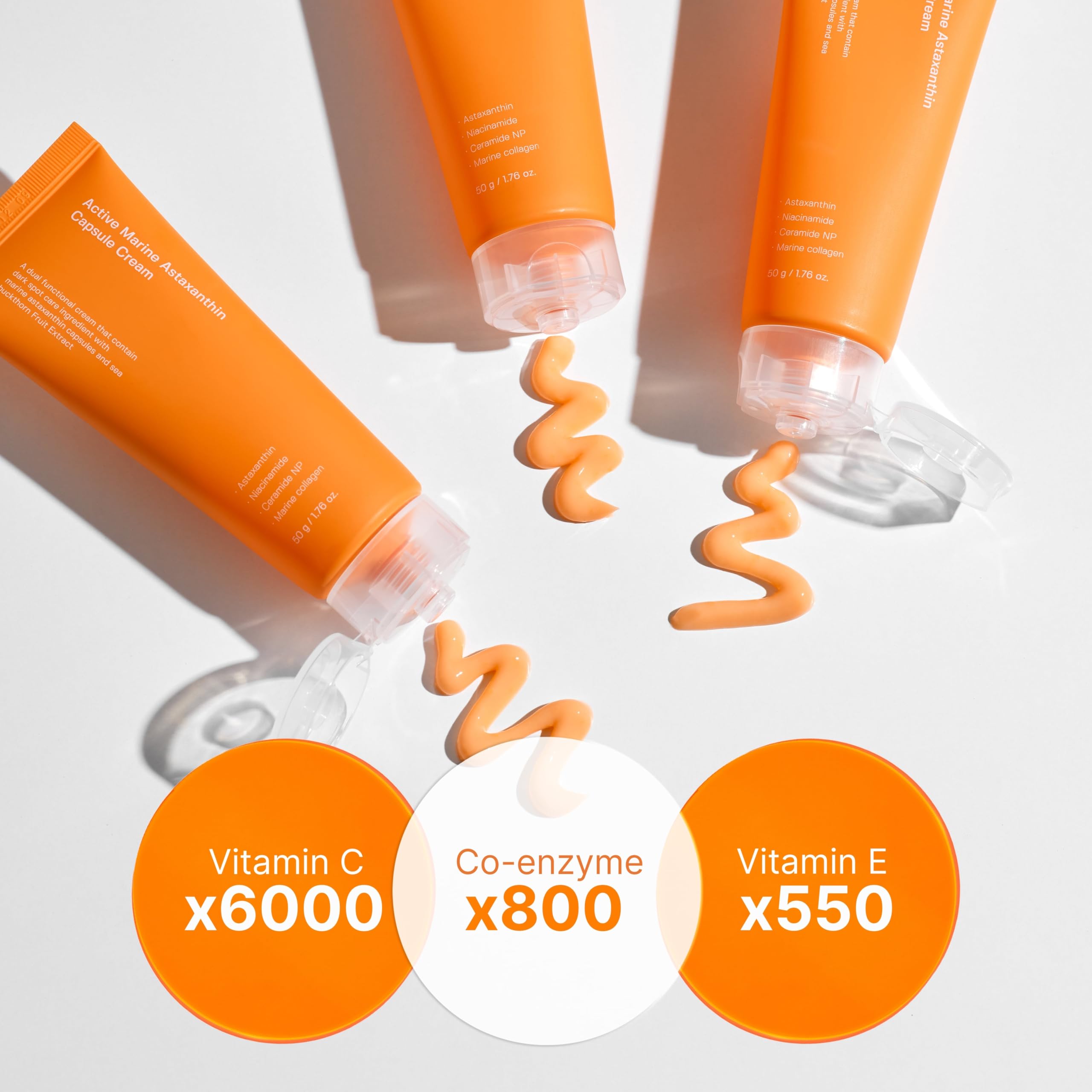 Sungboon Editor Active Marine Astaxanthin Cream packaging front highlights premium skincare