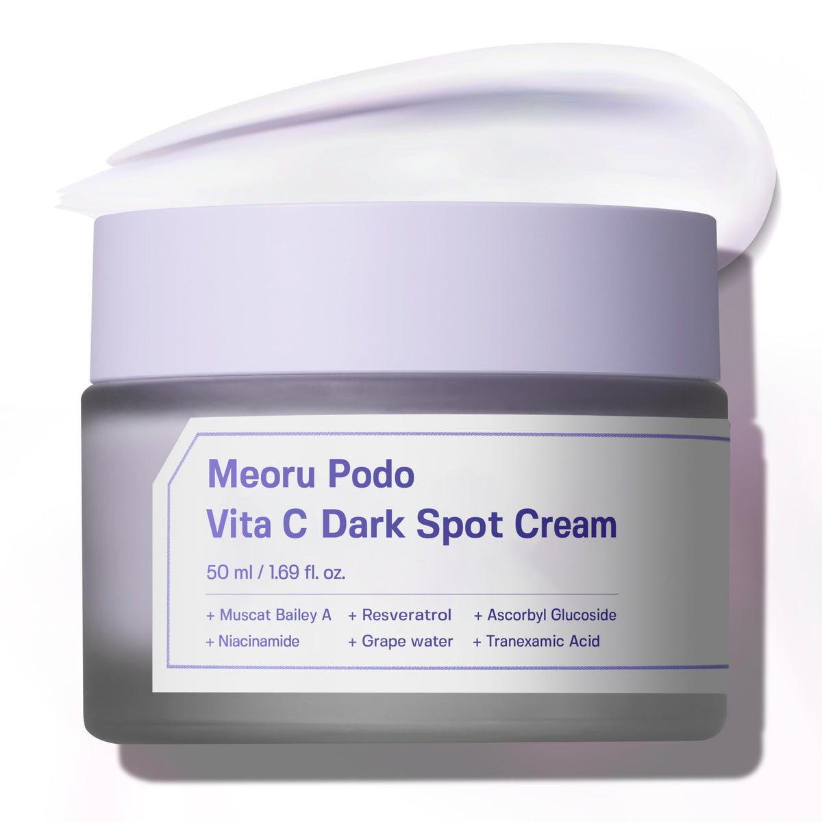 SUNGBOON EDITOR Meoru Podo Vita C Brightening Cream jar shows rich texture for brighter skin.