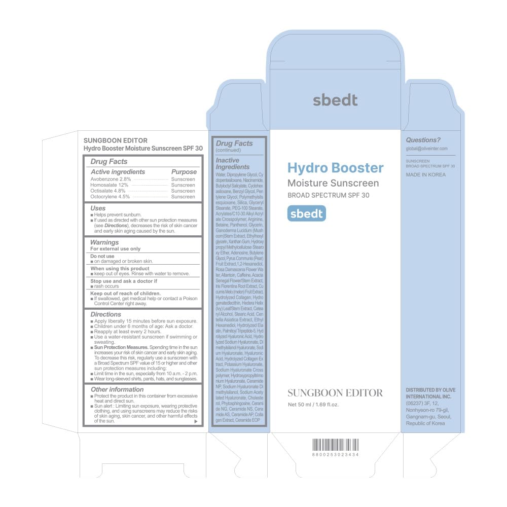 SUNGBOON EDITOR Transparent finish gives a natural glow without heaviness.