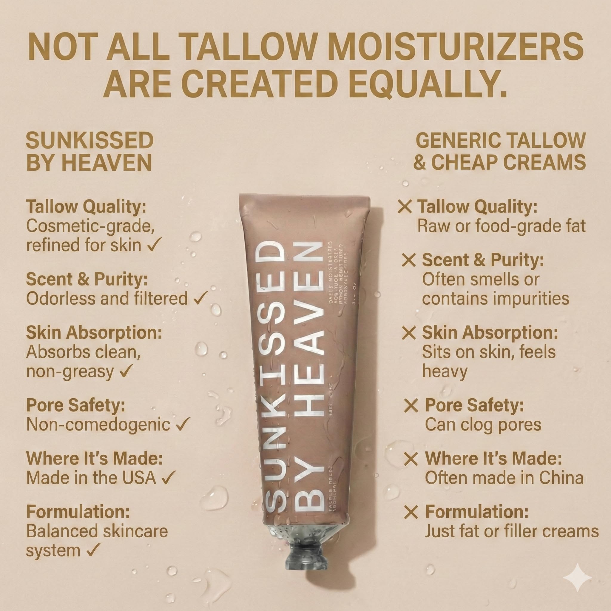 Sunkissed By Heaven balm jar closeup showing clean formula unscented