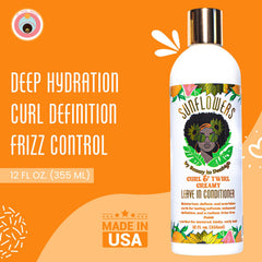 Sunny in Denbigh Curl-Twirl application on textured hair improves manageability.