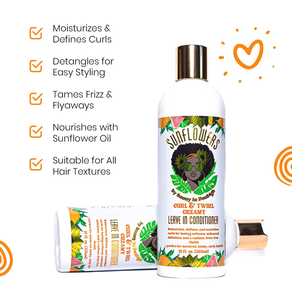 Sunny in Denbigh Hydrating botanicals nourish hair for softness.
