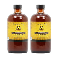 Sunny Isle Jamaican Black Castor Oil Extra Dark bottle with applicator for scalp nourishment and easy application