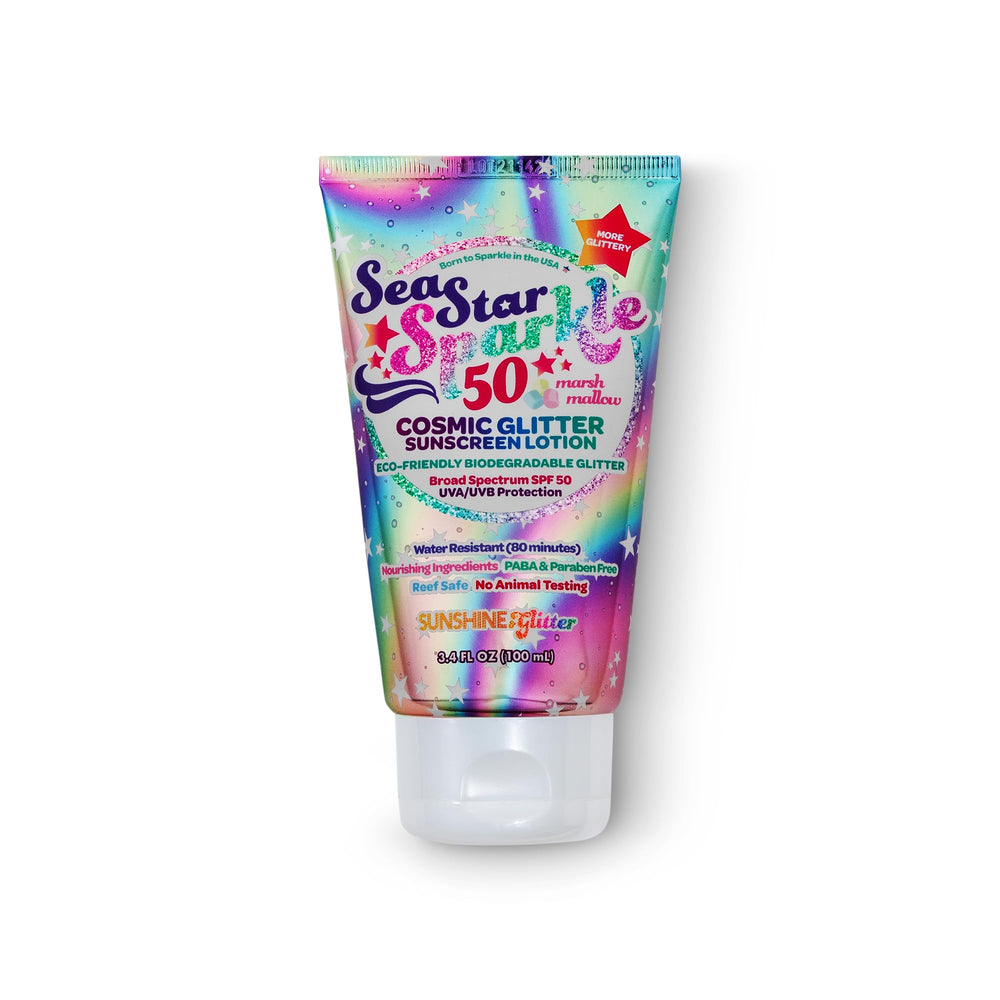 Seastar Sparkle biodegradable glitter particles add eco-friendly shine