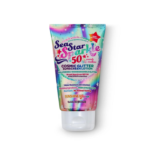 Seastar Sparkle biodegradable glitter particles add eco-friendly shine