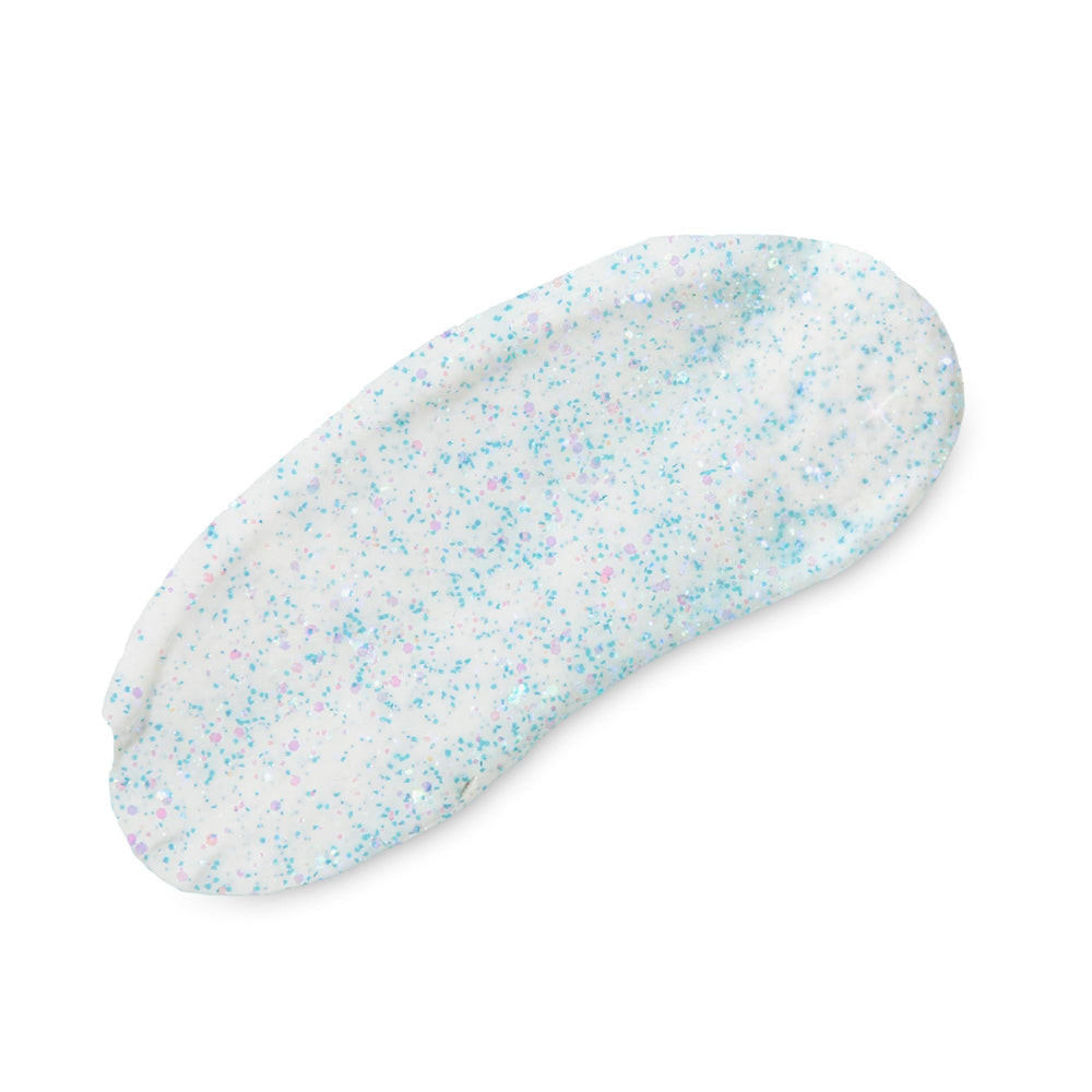 Festival scene with Seastar Sparkle glitter sunscreen shimmer on skin