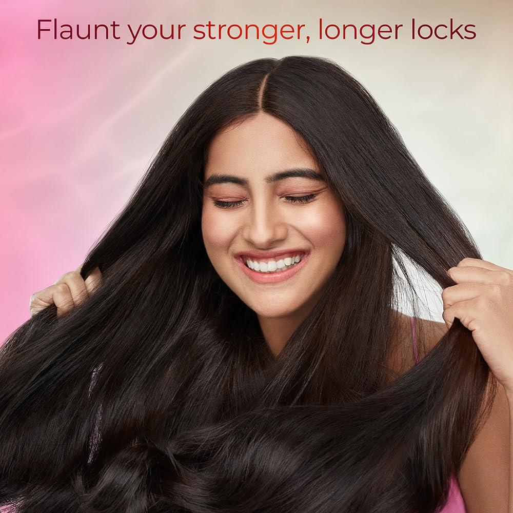 Sunsilk in-shower scene with clean, refreshed hair.