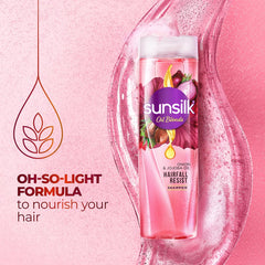 Sunsilk Onion & Jojoba Shampoo lather close-up with rich, creamy foam.