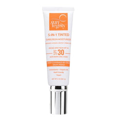 Suntegrity Golden Light swatch shows warm tint for natural-looking coverage.