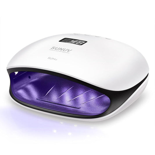 SUNUV SUN4 front view shows a compact lamp for at-home nail care