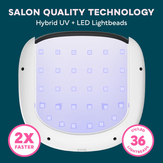 SUNUV SUN4S lamp with LCD display enables precise timer selection and easy operation