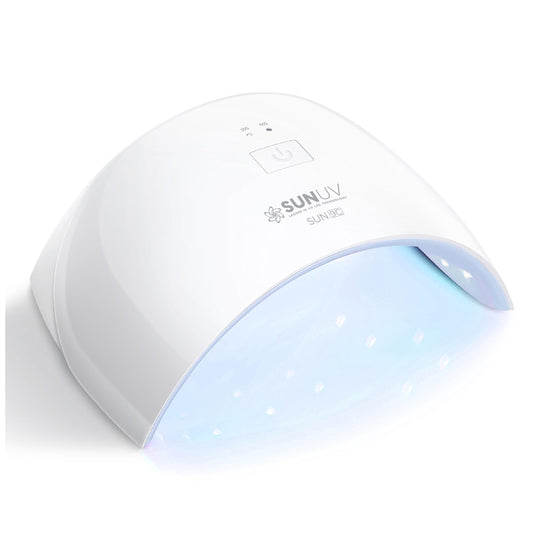 SUNUV Sun9C front view shows compact nail lamp for quick salon-grade gel curing at home